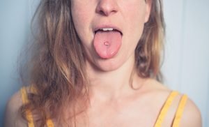 Piercing en la lengua